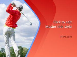 Free Golf PowerPoint Template