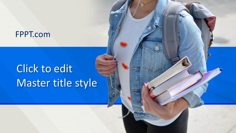 Free College Student PowerPoint Template Free PowerPoint Templates