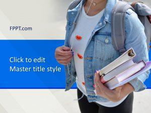 Free College Student PowerPoint Template
