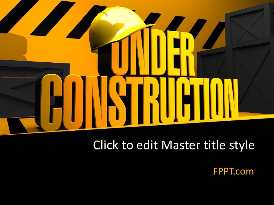 Construction Template Free
