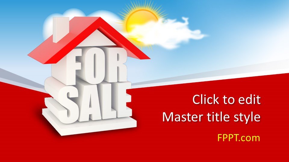 Free For Sale PowerPoint Template Free PowerPoint Templates