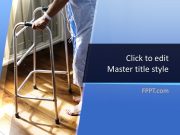 Free Elderly Care Home PowerPoint Template - Free PowerPoint Templates