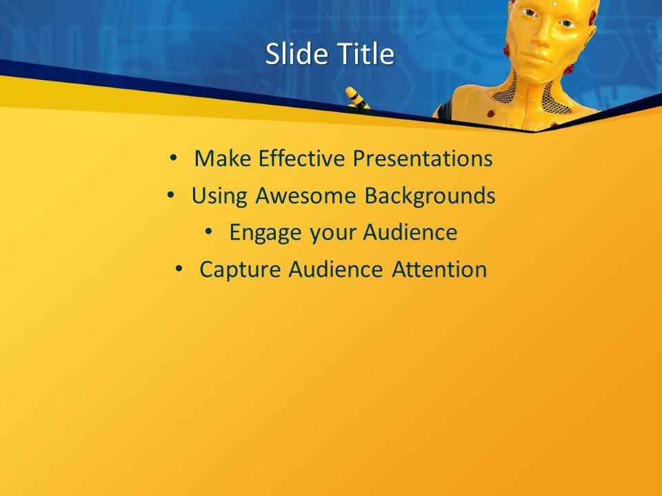 160700-robots-template-4x3-2 - Free PowerPoint Templates