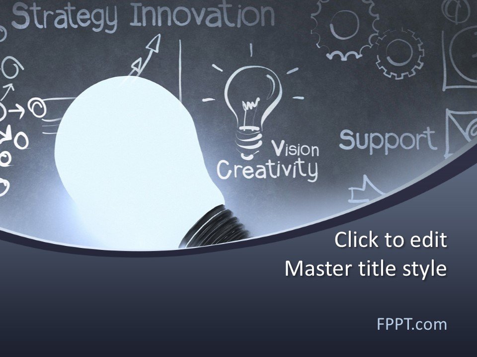 Free Strategy Innovation Powerpoint Template Free Powerpoint Templates