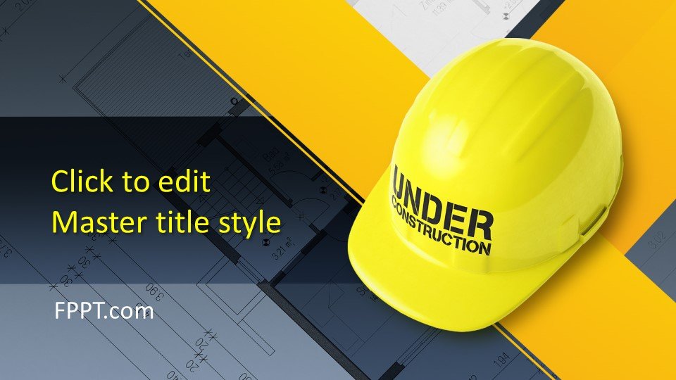 Free Construction PowerPoint Template Free PowerPoint Templates