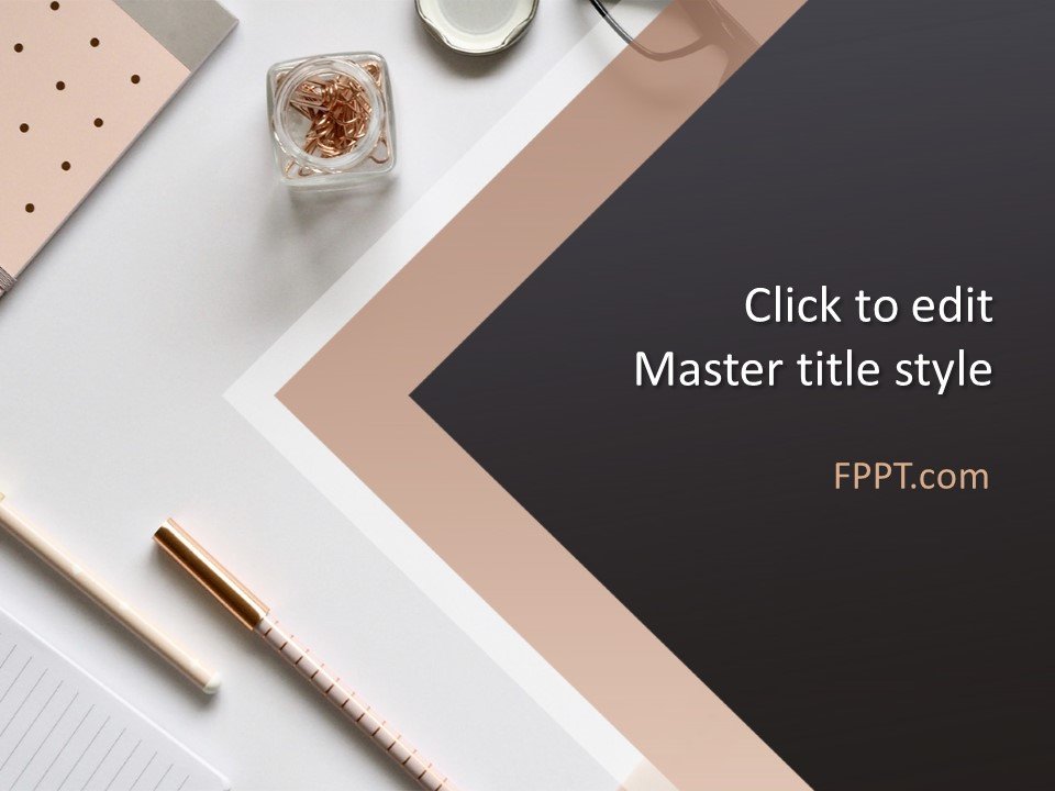 Paper Party Supplies Paper Stationery Editable Power Point PowerPoint 
