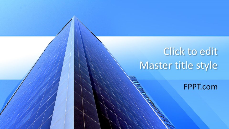 Free Corporate Building PowerPoint Template Free PowerPoint Templates