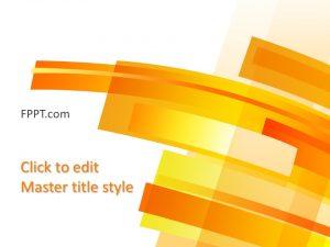 Free Background Yellow PowerPoint Template