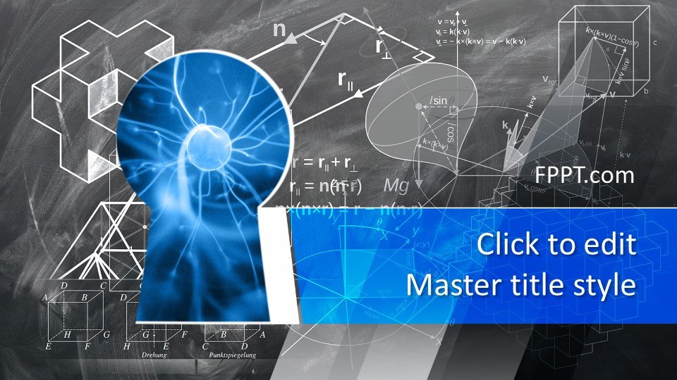 Free Science Knowledge PowerPoint Template Free PowerPoint Templates