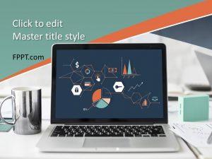 Free Notebook Infographic Design PowerPoint Template