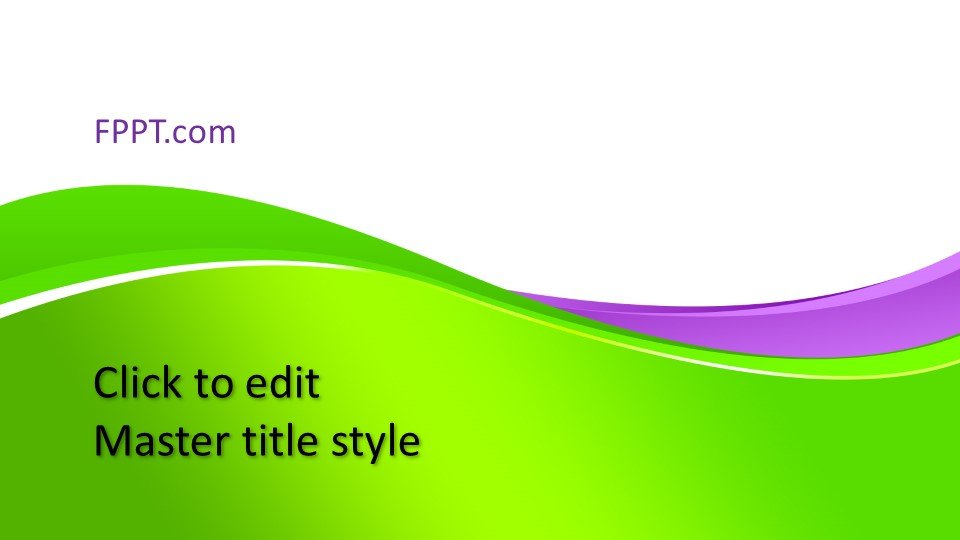 Free Background Green  PowerPoint  Template  Free 