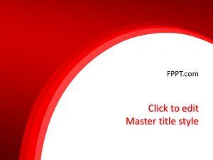 Free Background Red PowerPoint Template