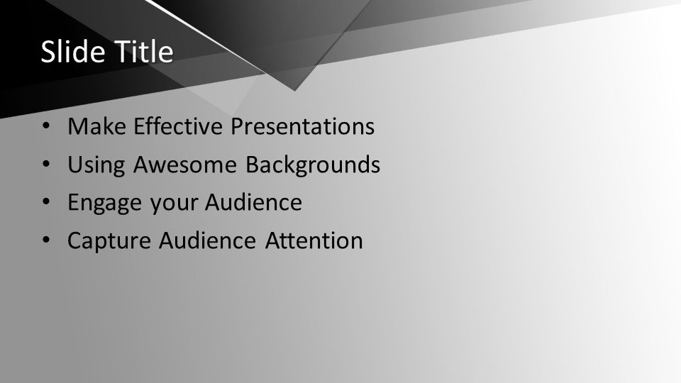 Free Background Black PowerPoint Template - Free PowerPoint Templates