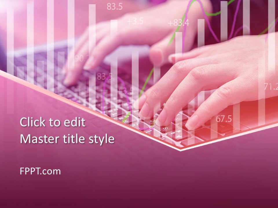 Free Typing In Computer Powerpoint Template Free Powerpoint Templates