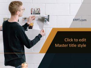 Free Designer Wall PowerPoint Template