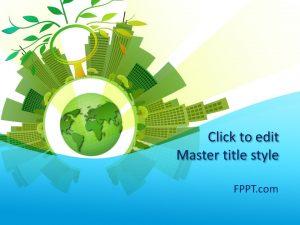 Free Environmental Technology PowerPoint Template