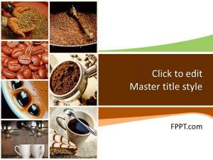 Free Coffee Industry PowerPoint Template