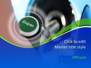 Free Petrol PowerPoint Template