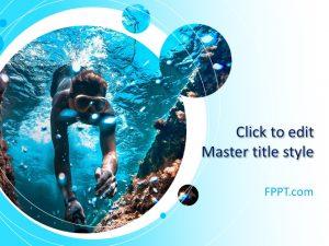 Free Underwater PowerPoint Template
