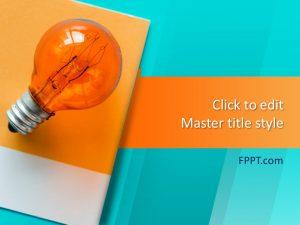 Free Lamp Ideas PowerPoint Template