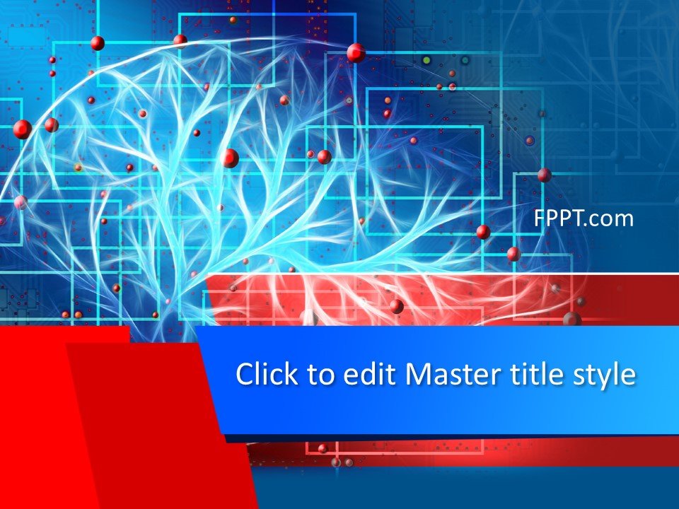 blue slide presentation background