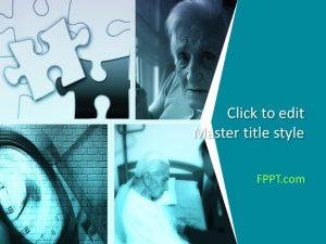 Free Elderly Care Home PowerPoint Template