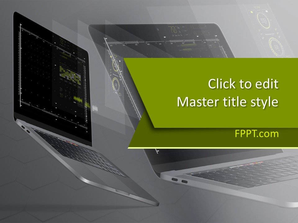 Free Technology Computer PowerPoint Template - Free PowerPoint Templates