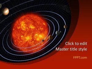 Free Solar System PowerPoint Template