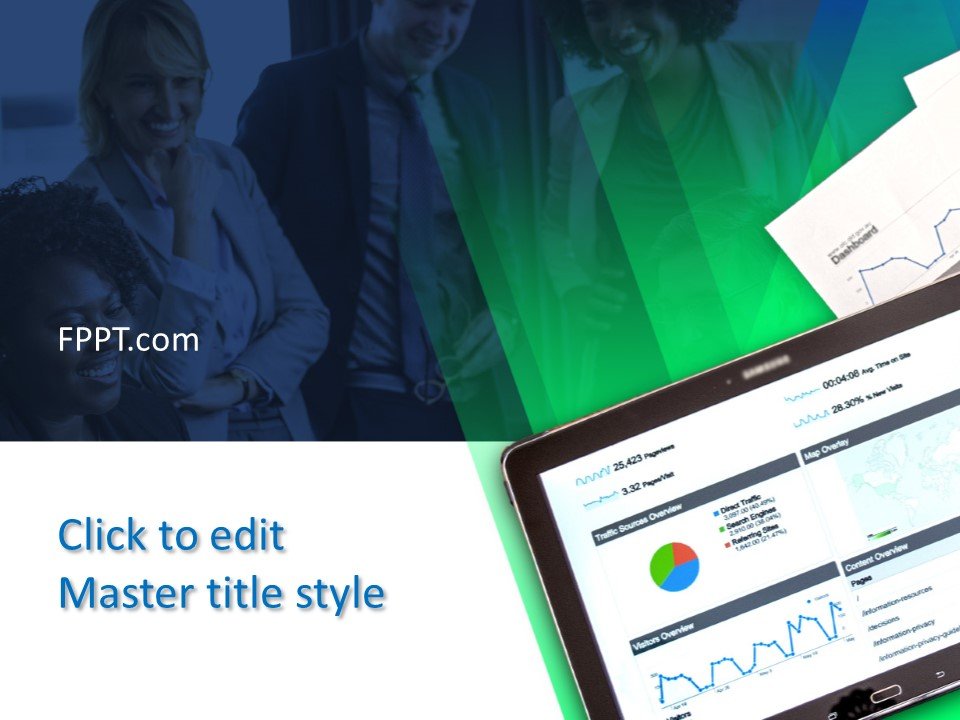 Free Marketing Analytics PowerPoint Template
