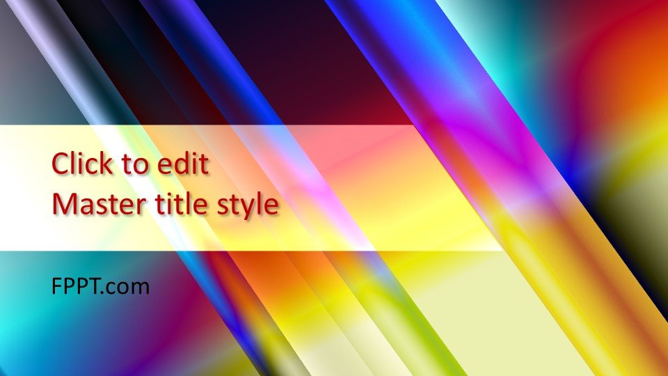 Free Colorful PowerPoint Background - Free PowerPoint Templates