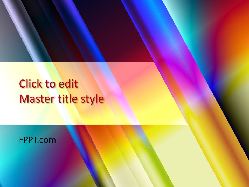 Free Colorful PowerPoint Background Free PowerPoint