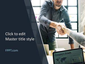 Free Partnership Agreement PowerPoint Template
