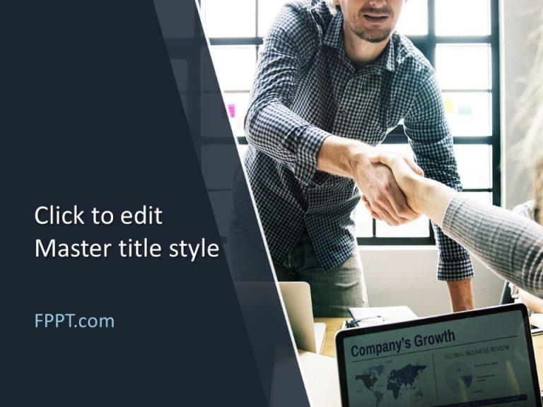 Free Partnership Agreement PowerPoint Template - Free PowerPoint Templates