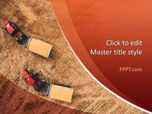 Free Harvest Technology PowerPoint Template