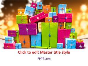 Free Gifts PowerPoint Template