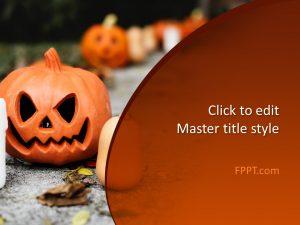 Free Pumpkin PowerPoint Template