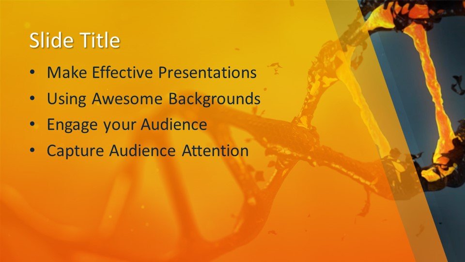 Free Dna Powerpoint Template Free Powerpoint Templates