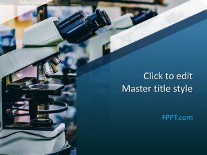 Free Microscope PowerPoint Template