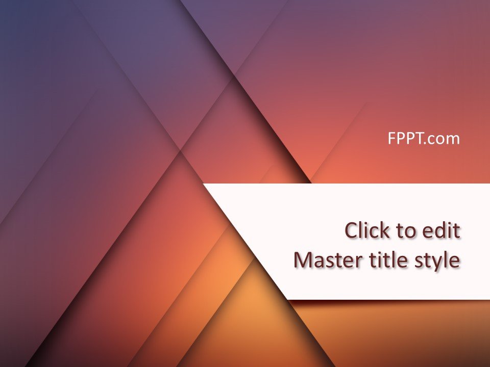 Free Attractive Mandy Background PowerPoint Template - Free PowerPoint Templates