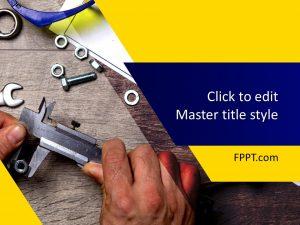 Free Toolwork PowerPoint Template