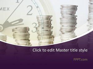 Free Time is Money PowerPoint Template