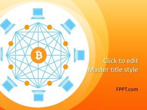 Free Cryptocurrency Network PowerPoint Template