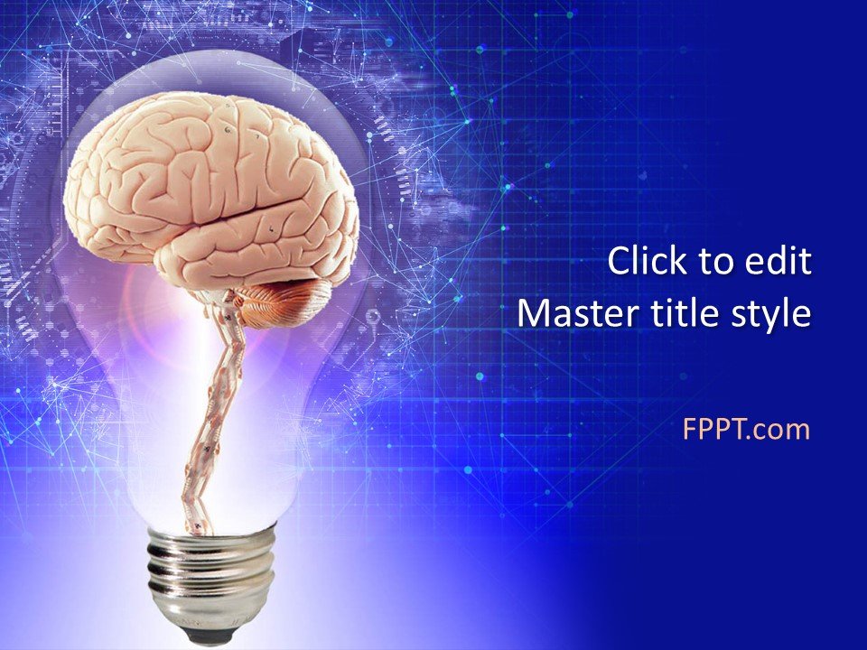 Brain Template For Powerpoint