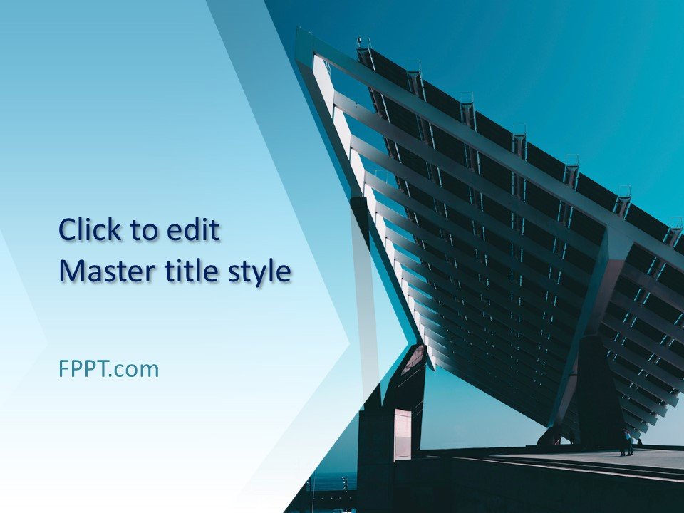 Free Solar Power PowerPoint Template - Free PowerPoint Templates