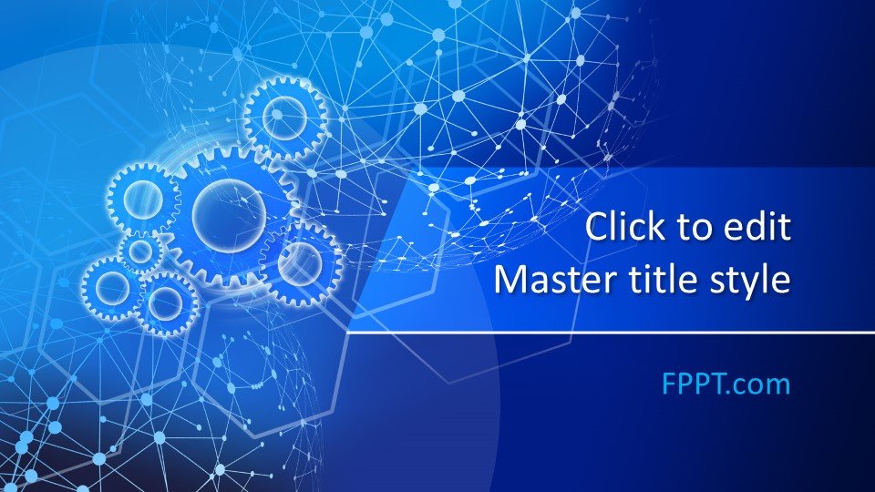 Free Network PowerPoint Template - Free PowerPoint Templates