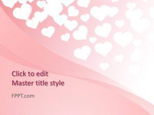 Love Hearts And Couples Powerpoint Templates