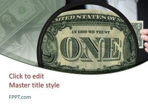 Free USD Dollar PowerPoint Template