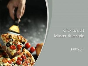Free Pizza Business PowerPoint Template