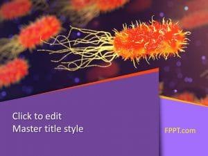 Free Infectiology PowerPoint template