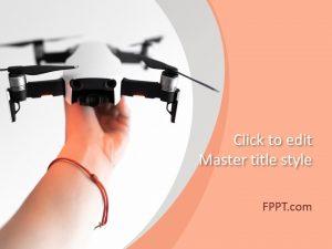 Free Drone Technology PowerPoint Template